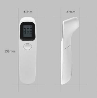 Не термометр лба контакта ультракрасный, медицинский электронный термометр