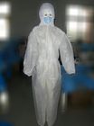 Защитная одежда костюма Biohazard медицинская устранимая пластиковая с клобуком поставщик