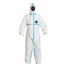 Химический устойчивый устранимый Microporous защитный костюм с клобуком поставщик