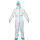 Костюм защитного костюма one piece PPE пластиковый устранимый медицинский защитный поставщик