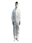 Тип белое зайчика Coveralls предохранения от заболеванием устранимый химический PPE Breathable поставщик