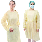 Стационарный больной рукава PPE медицинский устранимый длинный одевает для продажи поставщик