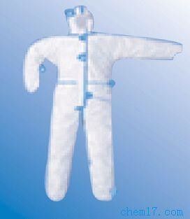 Костюм Chem медицинского Biohazard защитной одежды защитный кисловочный био с клобуком поставщик