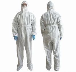 Coveralls изоляции Hazmat лаборатории устранимые медицинские защитные с костюмом клобука защитным поставщик